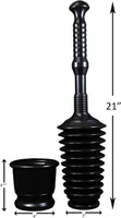 Master Plunger 500 Kit, Black, short bucket, photo 8