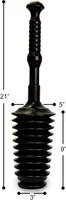 Master Plunger 500 Kit, Black, tall bucket, photo 8